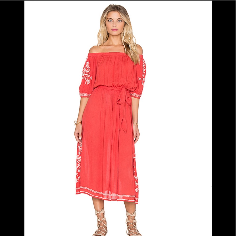 Tularosa embroidered dress